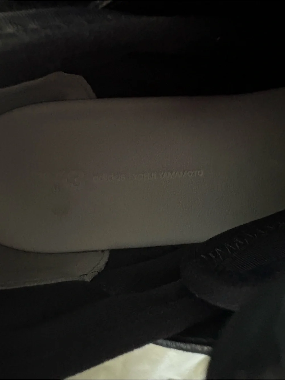 Adidas Y-3 Hokori III Black Core White Sneakers Men's Size 10 with OG Box